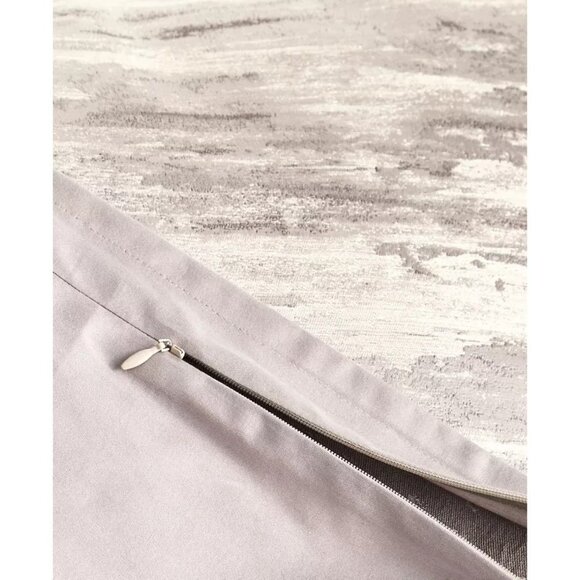 Hotel Collection Impasto Stone 3 Piece Duvet Cover Set King Beige MSRP $550 - Picture 6 of 6